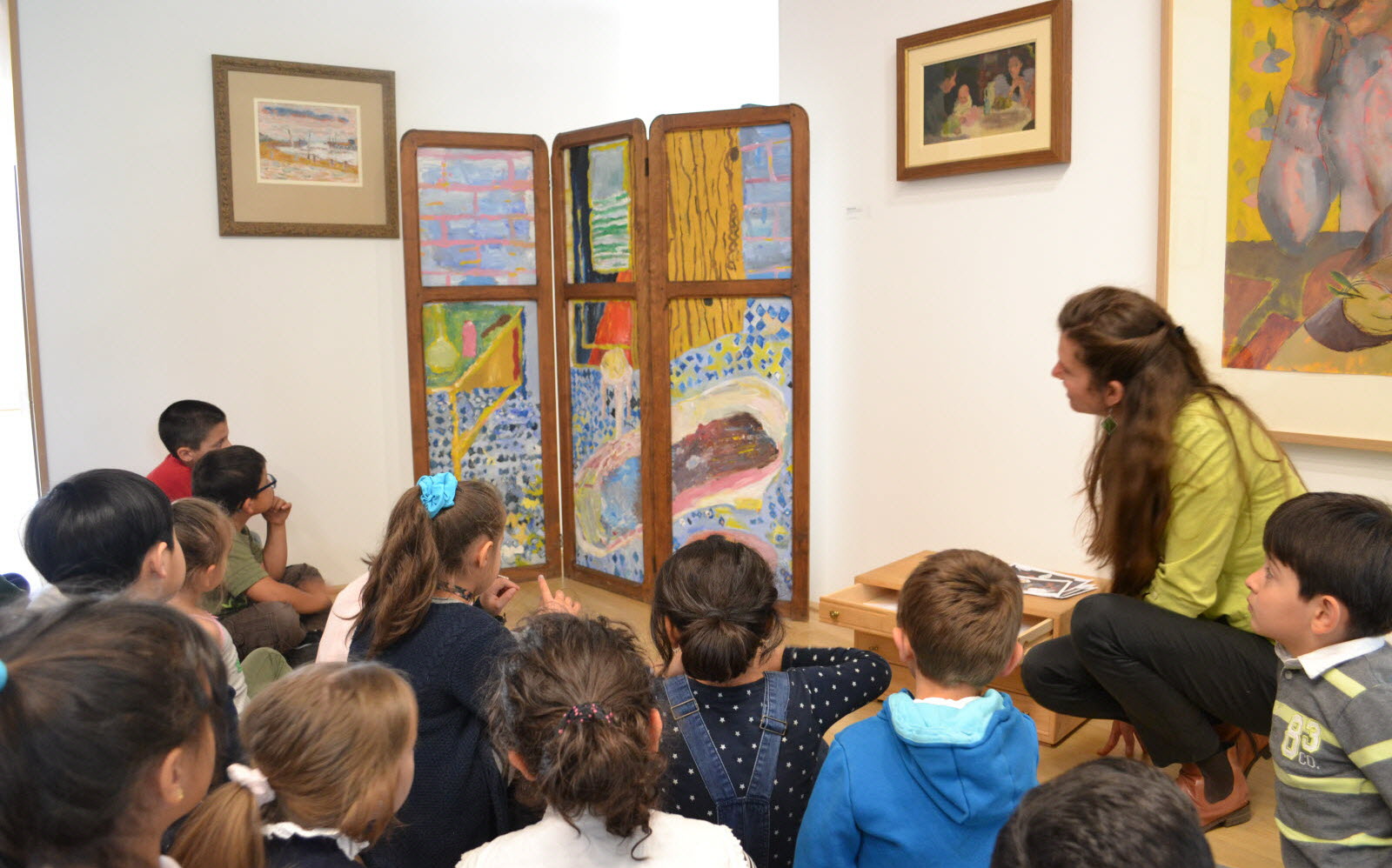 Atelier La classe l'oeuvre autour de Bonnard au Musée de l'Abbaye